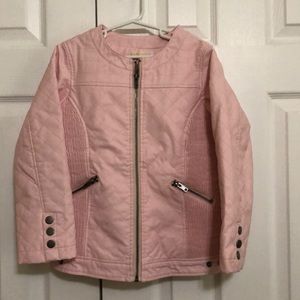 Girls faux-leather Jacket.
